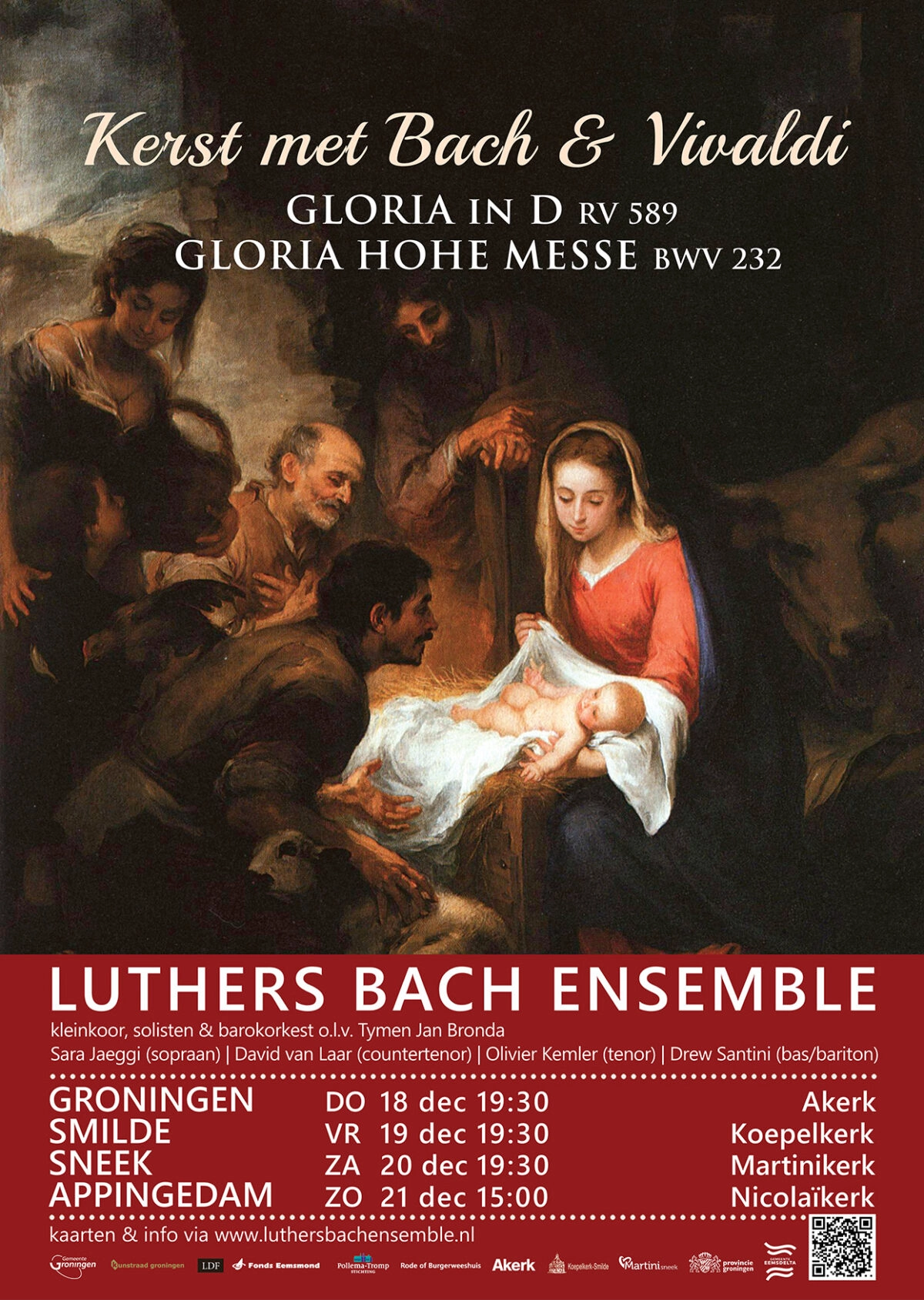 Kerstconcert: Vivaldi, Bach & Poulenc